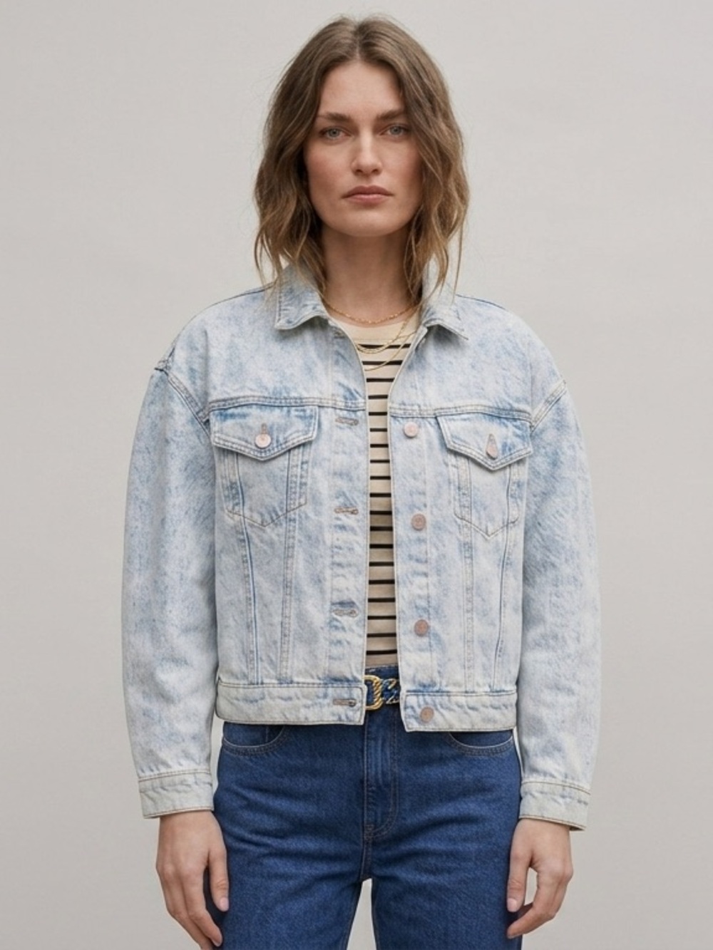 Scotch & Soda Light Blue Denim Jacket